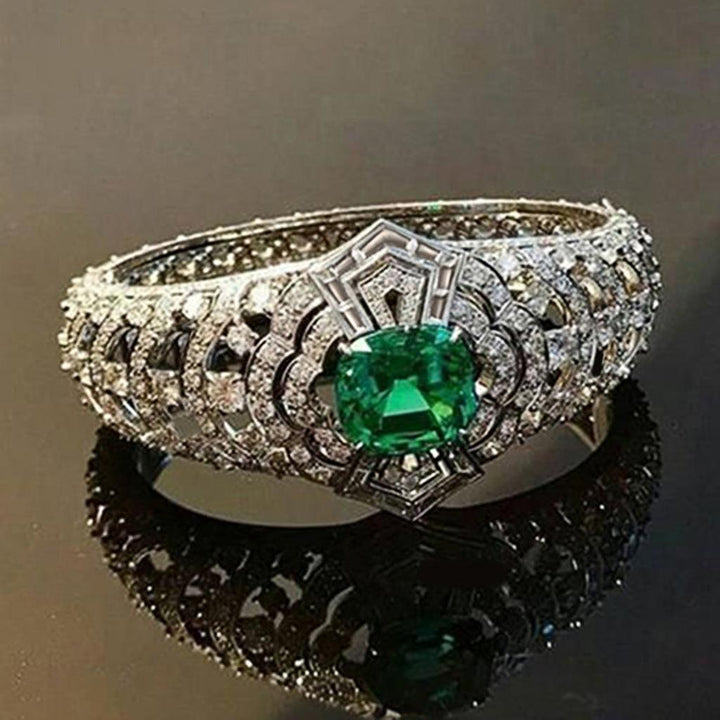 Emerald Art Deco Ring