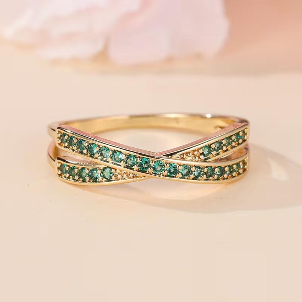 Emerald River Ring