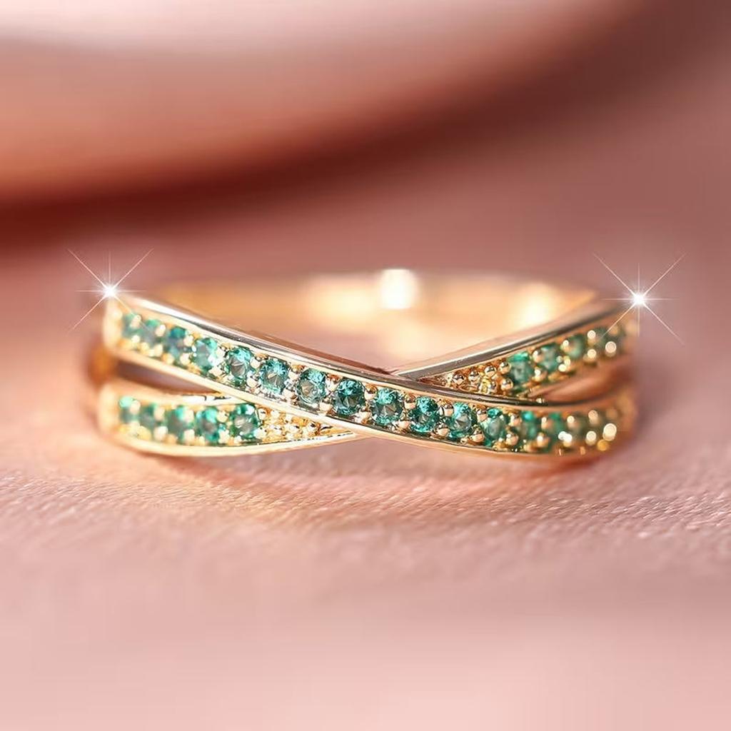 Emerald River Ring