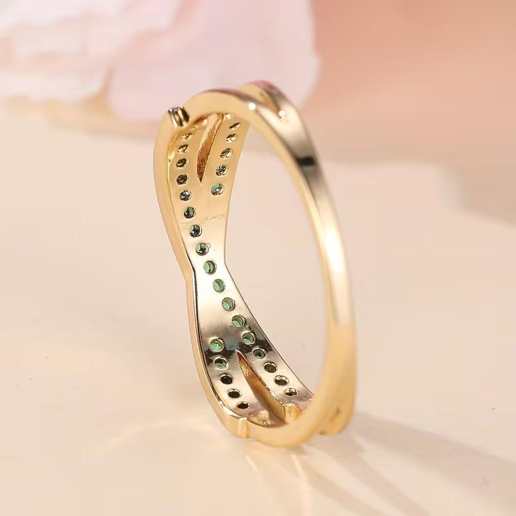 Emerald River Ring