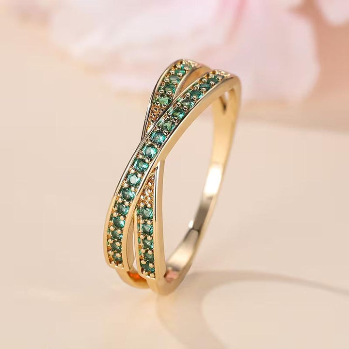 Emerald River Ring
