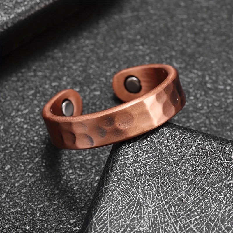 Structured Copper Ring