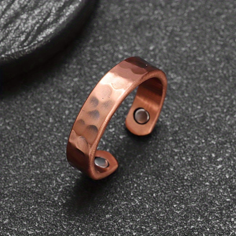 Structured Copper Ring