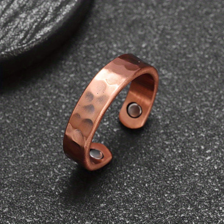 Structured Copper Ring