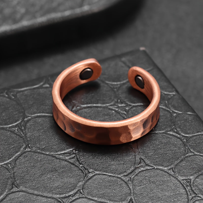 Structured Copper Ring