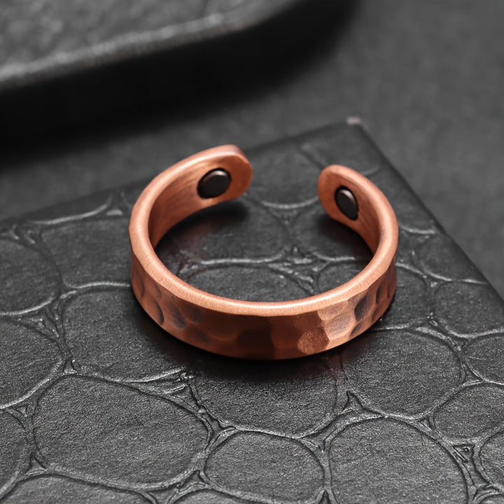 Structured Copper Ring