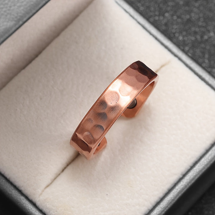 Structured Copper Ring