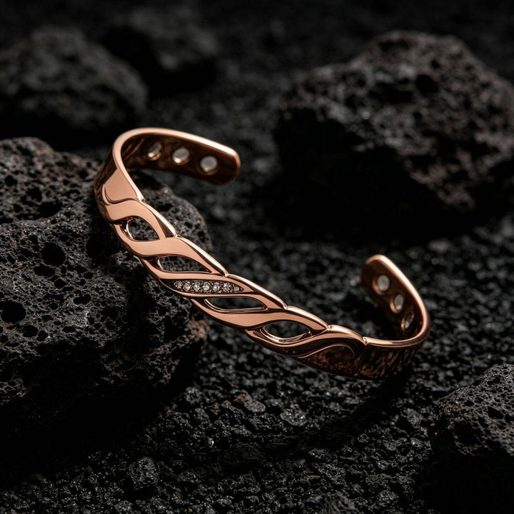 Interwoven Copper Bracelet Vivienne