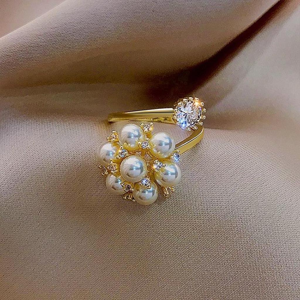 Adjustable Ring with Cute Beads