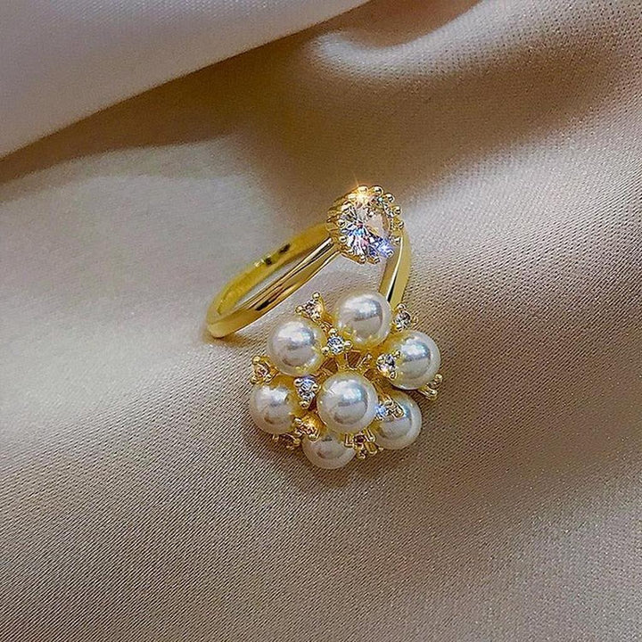 Adjustable Ring with Cute Beads