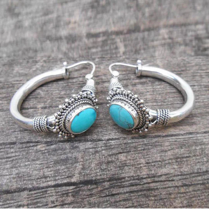 Vintage Earrings Turquoise
