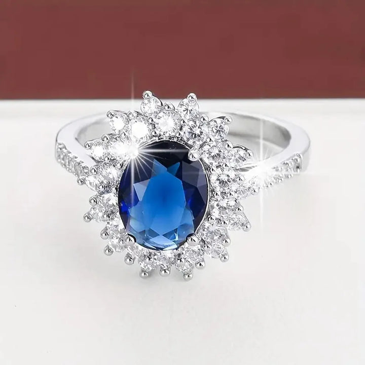 Vionne Saphirae Ring | White Gold