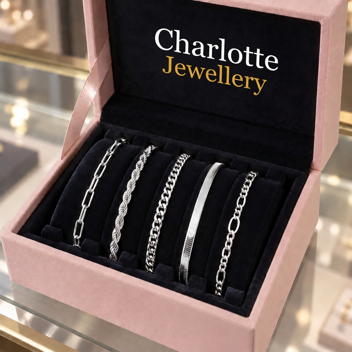 Gold Bracelet Set